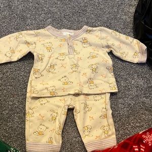 0-3 months pajama set